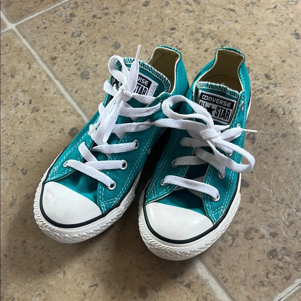 Converse Kids' Teal All Star Sneakers